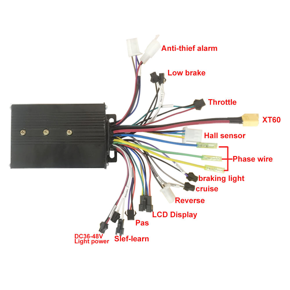 ชุดควบคุมคู่สำหรับมอเตอร์จักรย - Dual Motor Ebike Kit 2000W บทวิจารณ์และราคา