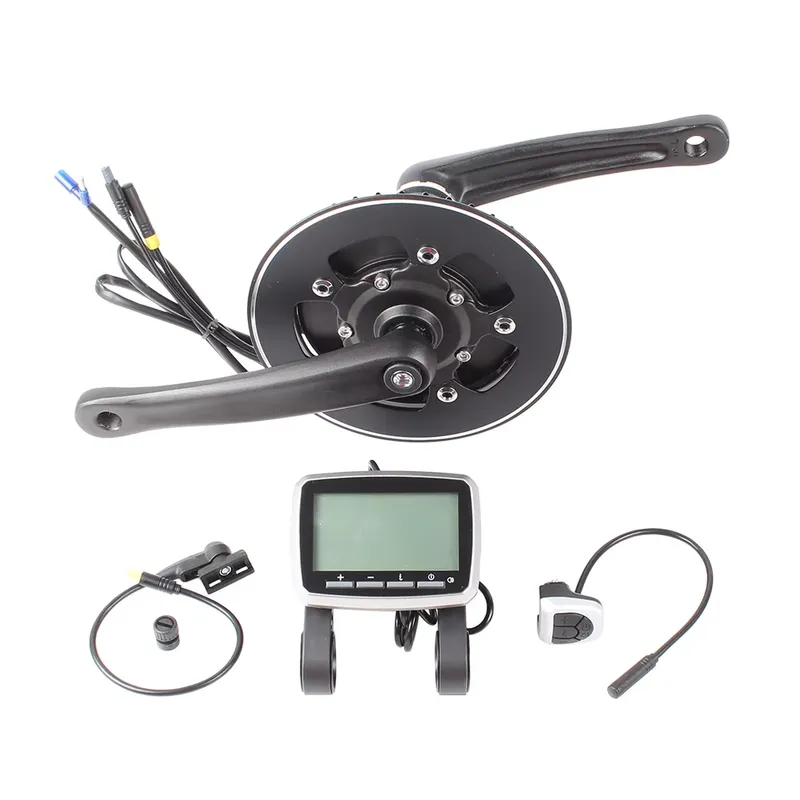 ชุดมอเตอร์จักรยานไฟฟ้าแบบขับเค - Torque Sensor Mid Drive Motor Kit บทวิจารณ์และราคา